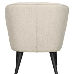 Online Wohnen Retrostil Teddy Sessel in Creme - Castilla