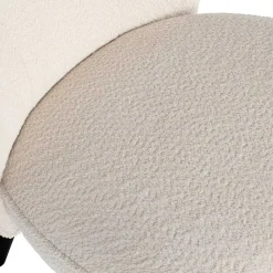 Online Wohnen Retrostil Teddy Sessel in Creme - Castilla
