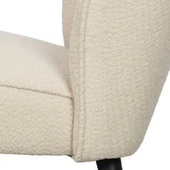 Online Wohnen Retrostil Teddy Sessel in Creme - Castilla