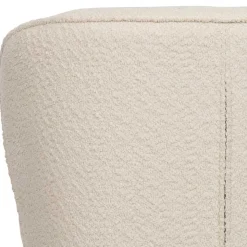Online Wohnen Retrostil Teddy Sessel in Creme - Castilla