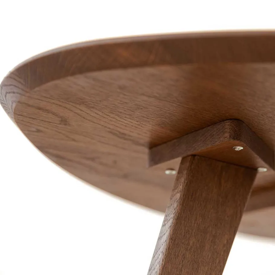 Discount Wohnen Retrostyle Couchtisch in dreieckigem Design - Anjo