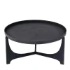 New Wohnen Runder Couchtisch aus Aluminium - Wangosia