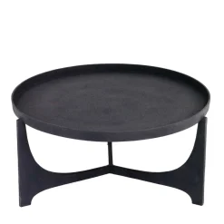 New Wohnen Runder Couchtisch aus Aluminium - Wangosia