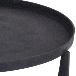 New Wohnen Runder Couchtisch aus Aluminium - Wangosia