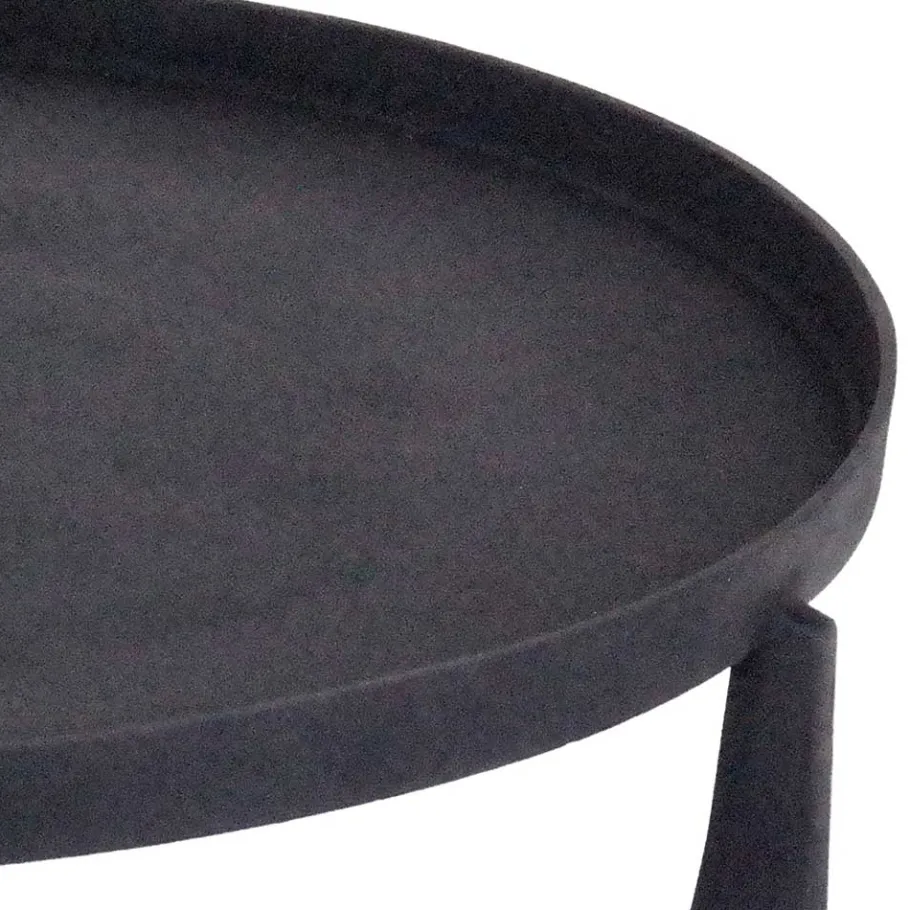 New Wohnen Runder Couchtisch aus Aluminium - Wangosia