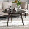 New Wohnen Runder Couchtisch in Eiche Dunkel - Arletta