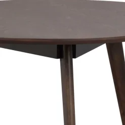 New Wohnen Runder Couchtisch in Eiche Dunkel - Arletta