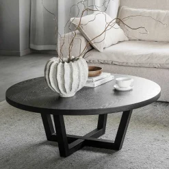 Sale Wohnen Runder Couchtisch mit Durchmesser 110 cm - Cantabry