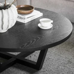 Sale Wohnen Runder Couchtisch mit Durchmesser 110 cm - Cantabry