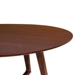 Hot Wohnen Runder Designtisch & 4 Stühle - Annescu (fünfteilig)