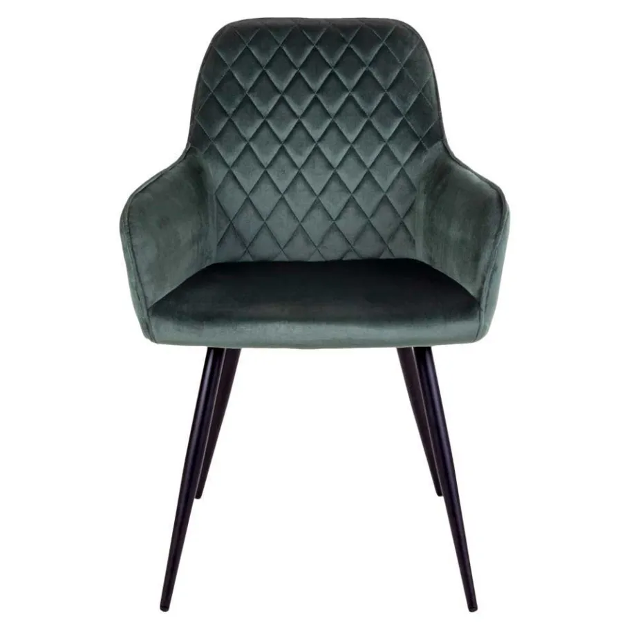 Hot Wohnen Runder Designtisch & 4 Stühle - Annescu (fünfteilig)