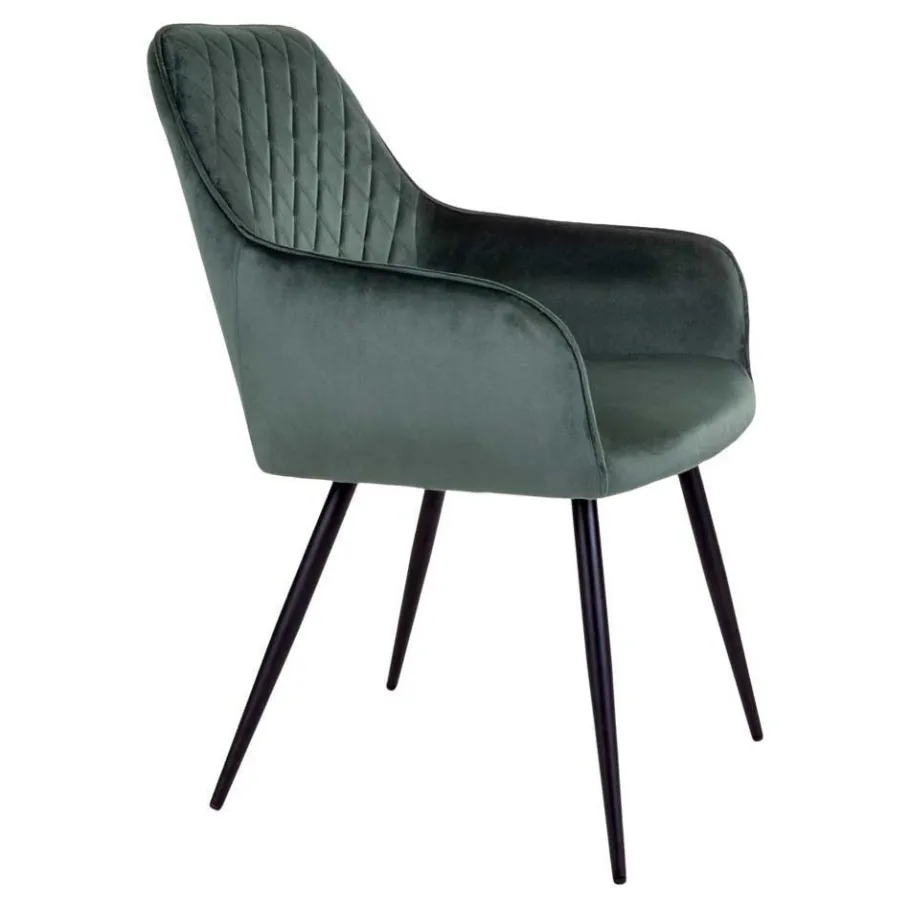 Hot Wohnen Runder Designtisch & 4 Stühle - Annescu (fünfteilig)