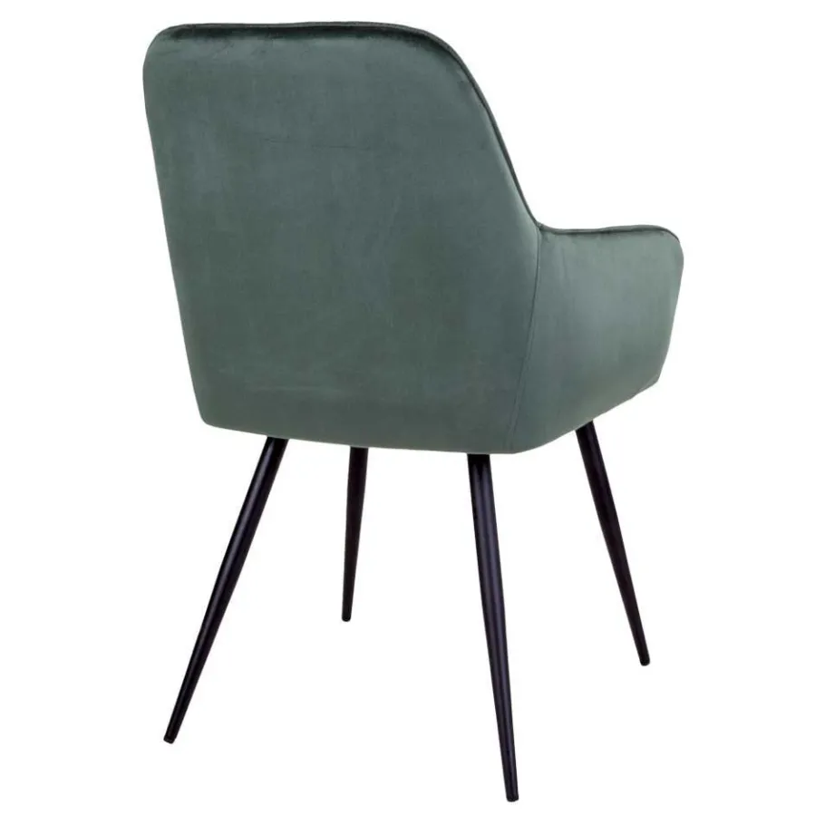 Hot Wohnen Runder Designtisch & 4 Stühle - Annescu (fünfteilig)