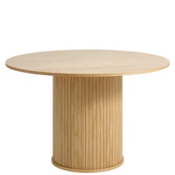 New Wohnen Runder Esszimmertisch auf Säulenfuß - modern - Teorina