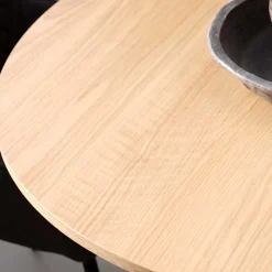 New Wohnen Runder Esszimmertisch auf Säulenfuß - modern - Teorina