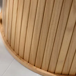 New Wohnen Runder Esszimmertisch auf Säulenfuß - modern - Teorina