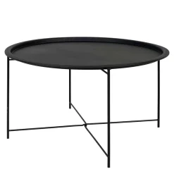 Discount Wohnen Runder Metall Couchtisch im Modernen Stil - Syrecs