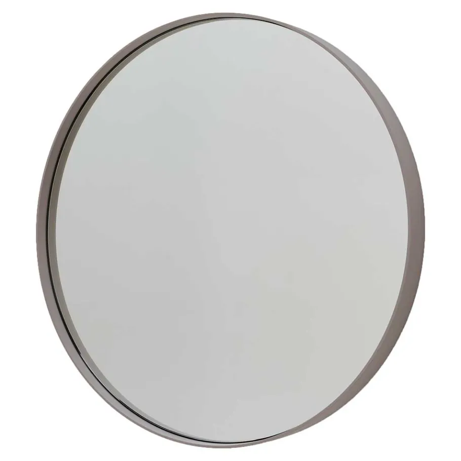 Online Wohnen Runder Retro Spiegel in Taupe - Sumatria