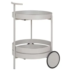 Hot Wohnen Runder Servierwagen im Skandi Design - Veladrano