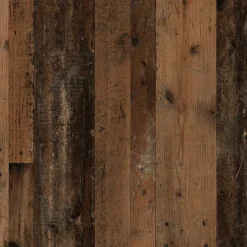 Wohnen Runder Sofatisch in Altholz Optik - Cochon