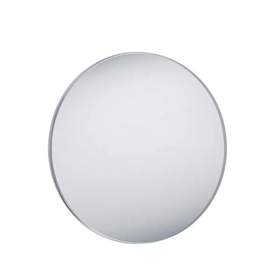 Sale Wohnen Runder Spiegel 80 cm in Silber - Ugian