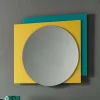 New Wohnen Runder Spiegel & rechteckiges Glas - Howland