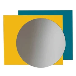 New Wohnen Runder Spiegel & rechteckiges Glas - Howland