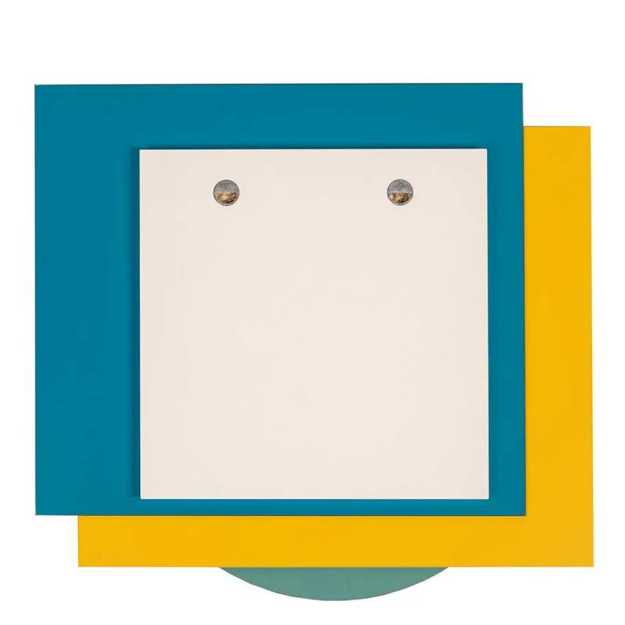 New Wohnen Runder Spiegel & rechteckiges Glas - Howland