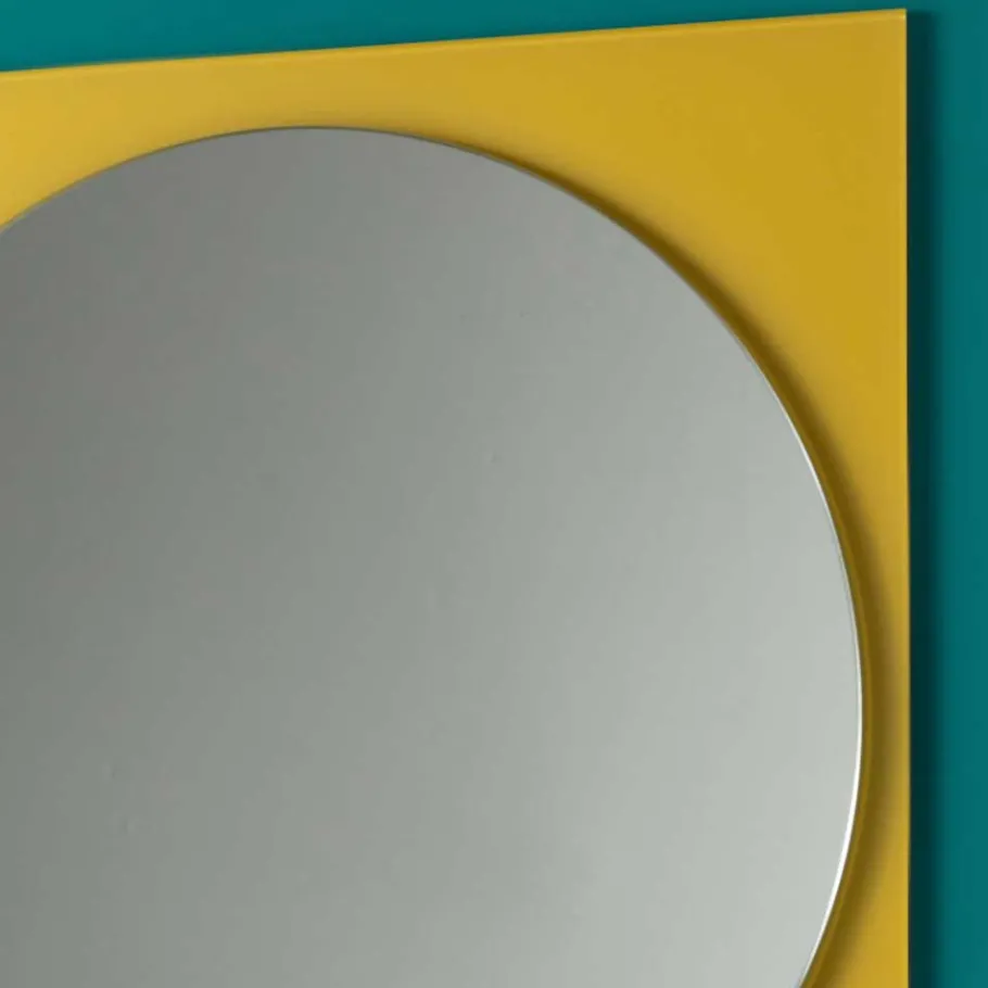 New Wohnen Runder Spiegel & rechteckiges Glas - Howland