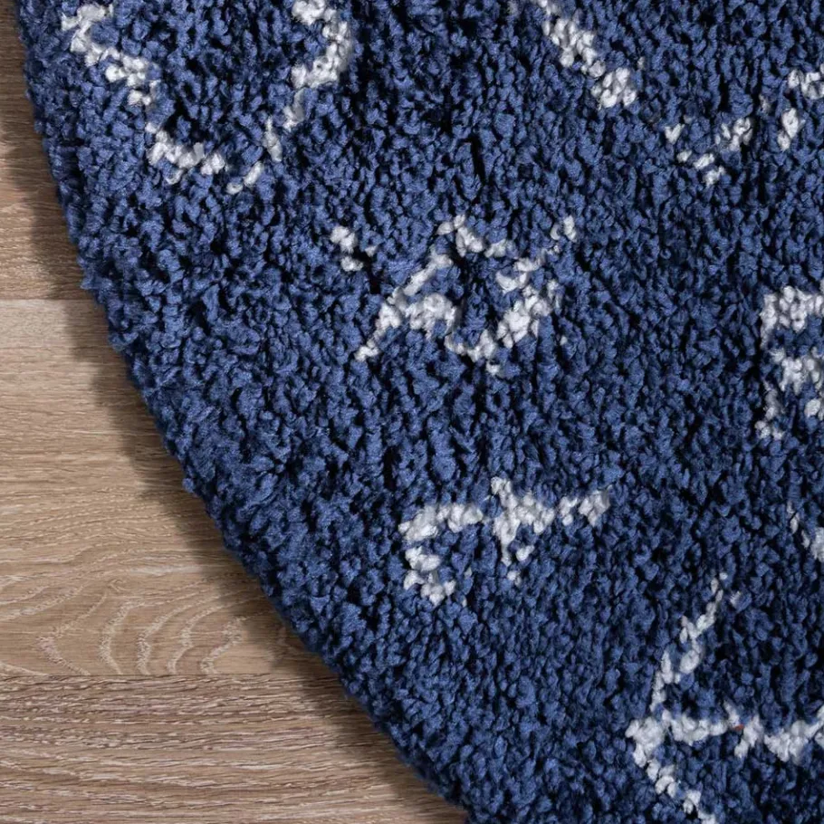 Best Wohnen Runder Teppich mit Ethno Muster - Myron