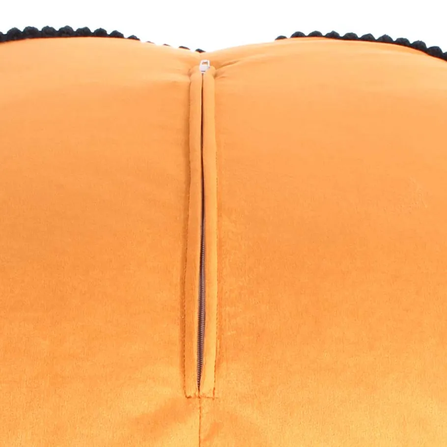 New Wohnen Rundes Yoga-Kissen in Bronze Samt - Colistran