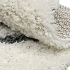 Discount Wohnen Rundteppich mit Hochflor - Gotamy