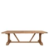 Best Wohnen Rustikaler Gartentisch aus Teak Massivholz - Acess