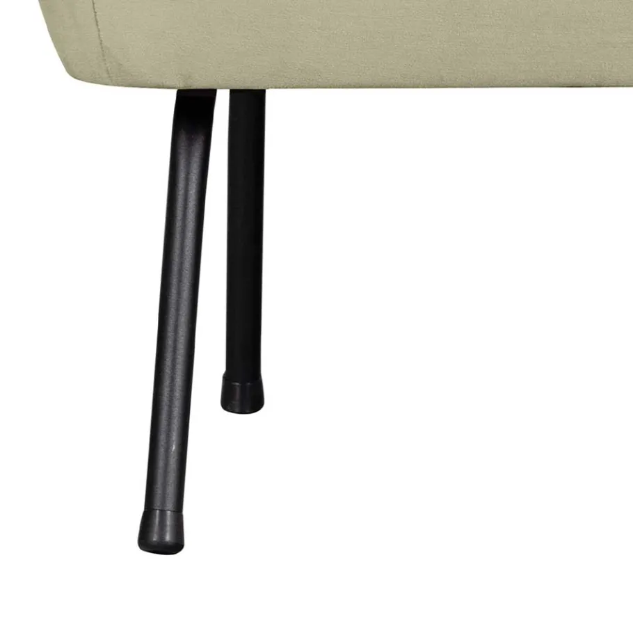 Clearance Wohnen Samt Design Sofa in Graugrün - Ilussiana