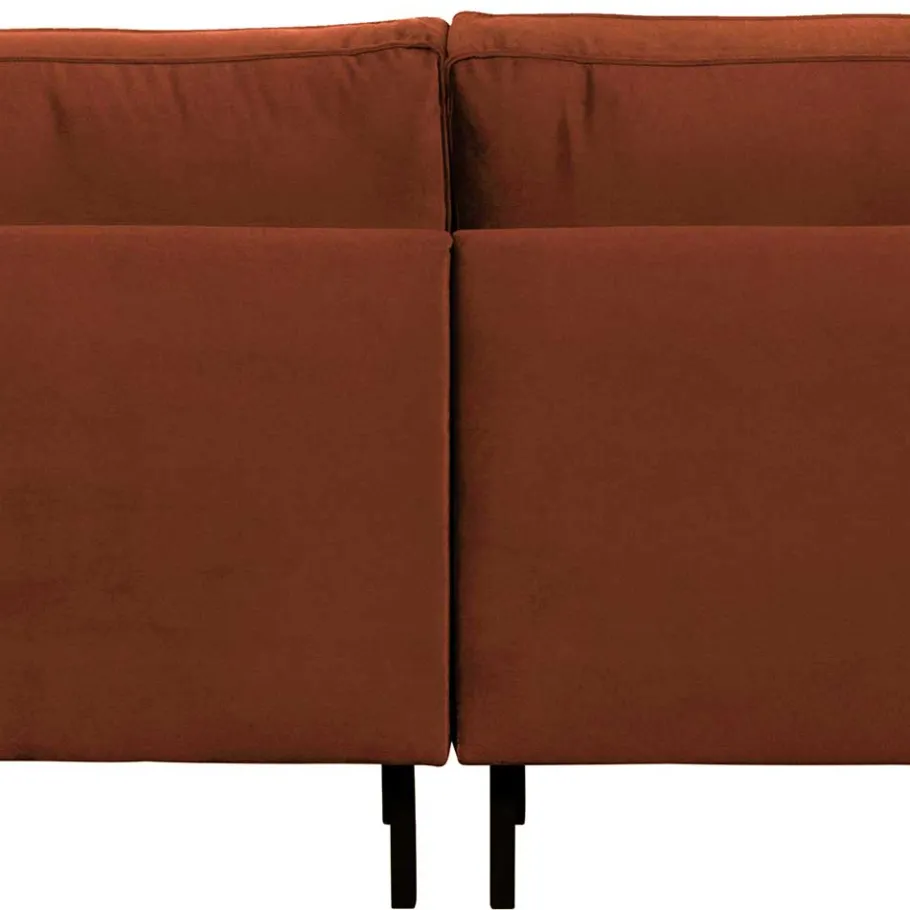 Sale Wohnen Samt Dreisitzer Couch in Rost Braun - Naryon