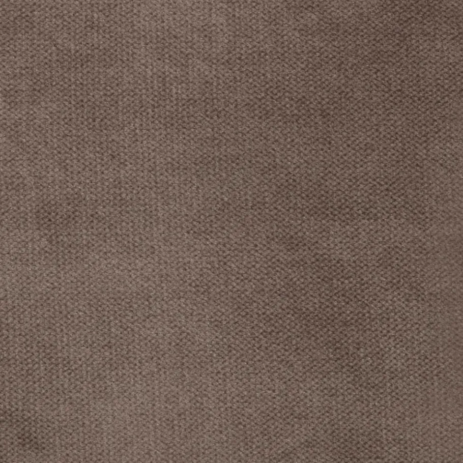 Discount Wohnen Samt Dreisitzer in Taupe - Museo