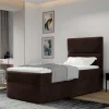 Best Wohnen Samt Polsterbett mit Liegefläche 90x200 cm - Fieno