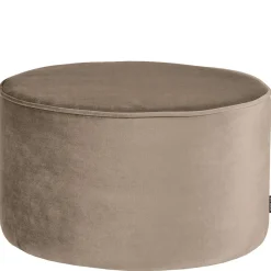 New Wohnen Samt Polsterhocker im Zylinder Design - Griffina