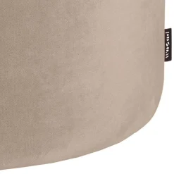 New Wohnen Samt Polsterhocker im Zylinder Design - Griffina