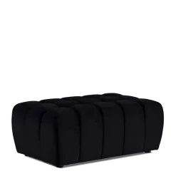 Online Wohnen Samt Polsterhocker 102x64 cm - Graland