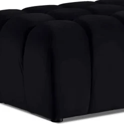 Online Wohnen Samt Polsterhocker 102x64 cm - Graland