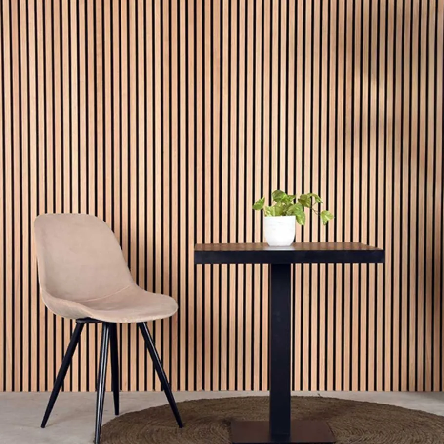 Hot Wohnen Samt Schalenstuhl in Beige - Jesafina (2er Set)