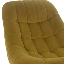 New Wohnen Samt Sessel ohne Armlehnen mit 50 cm Sitzhöhe - Agata