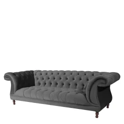 New Wohnen Samtvelours Wohnzimmercouch im Barockstil - Sicilianu