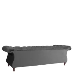 New Wohnen Samtvelours Wohnzimmercouch im Barockstil - Sicilianu