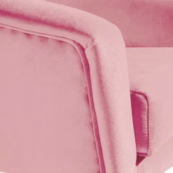 Sale Wohnen Samtvelours Wohnzimmersessel in Rosa - Clona