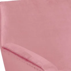 Sale Wohnen Samtvelours Wohnzimmersessel in Rosa - Clona