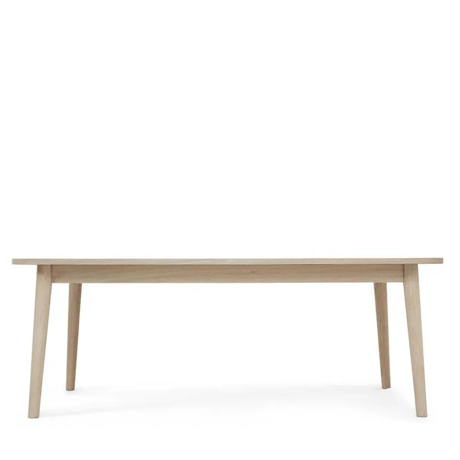 Sale Wohnen Scandi Chic Couchtisch in Eiche Weiß - Rosanna