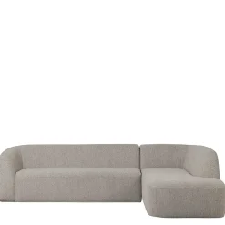 Hot Wohnen Scandi Chic Polsterecke in Offwhite Chenille - Utperio