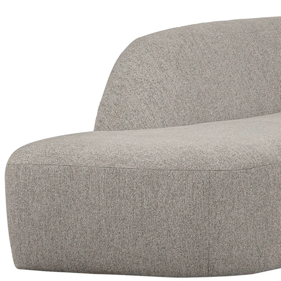 Hot Wohnen Scandi Chic Polsterecke in Offwhite Chenille - Utperio
